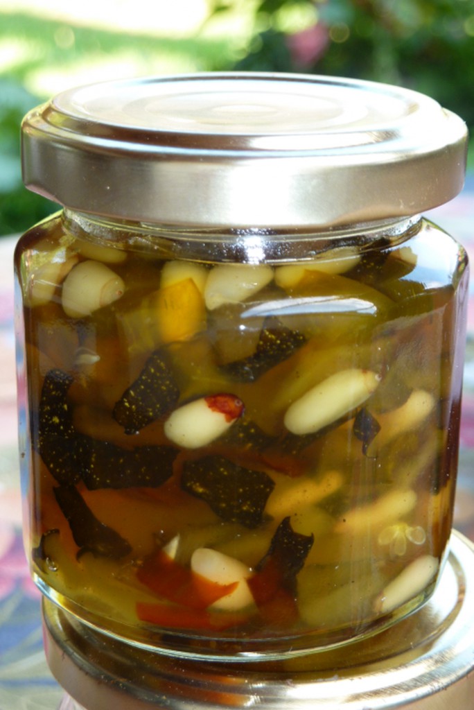 Confiture de poivrons et courgettes
