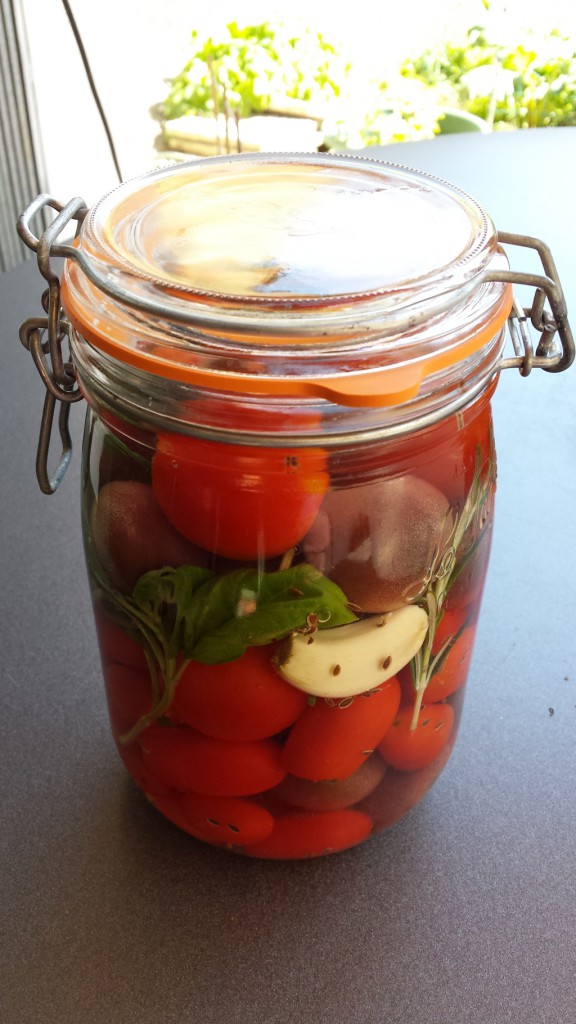 Tomates lacto-fermentées 