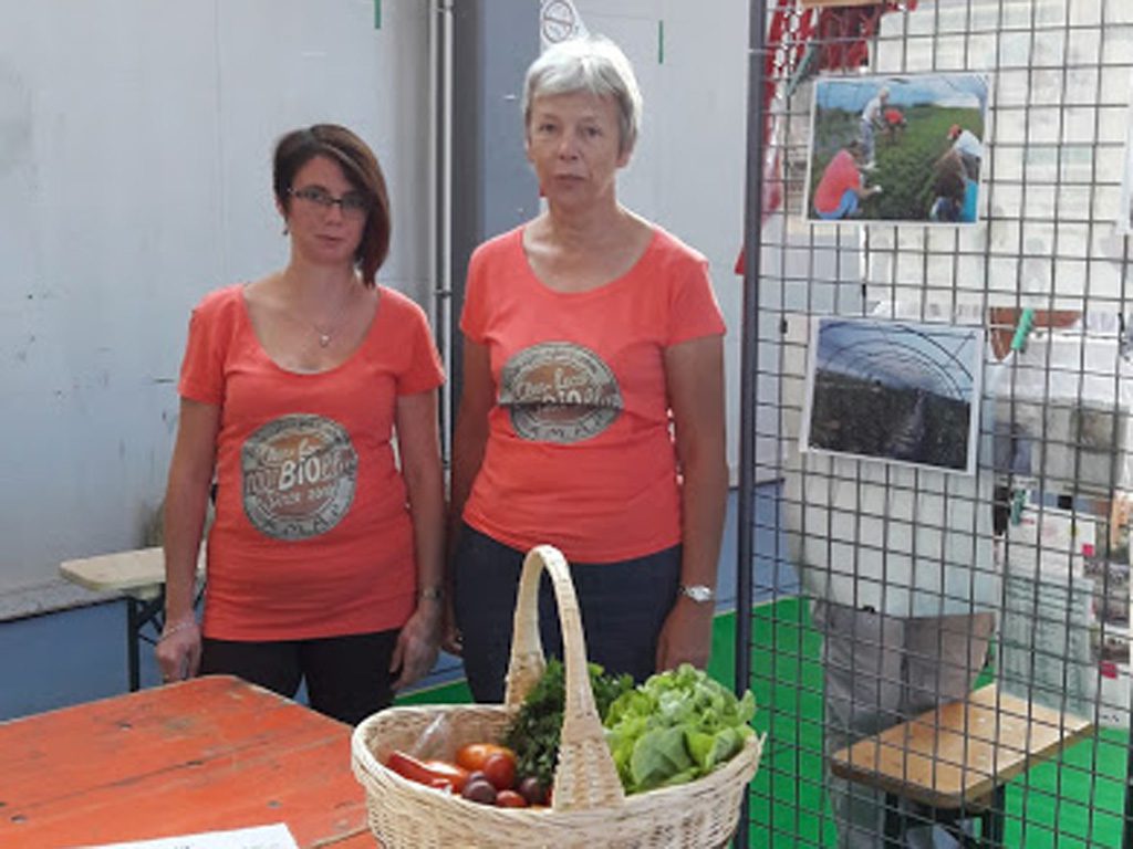 Michèle et Laëtitia au Forum des Associations