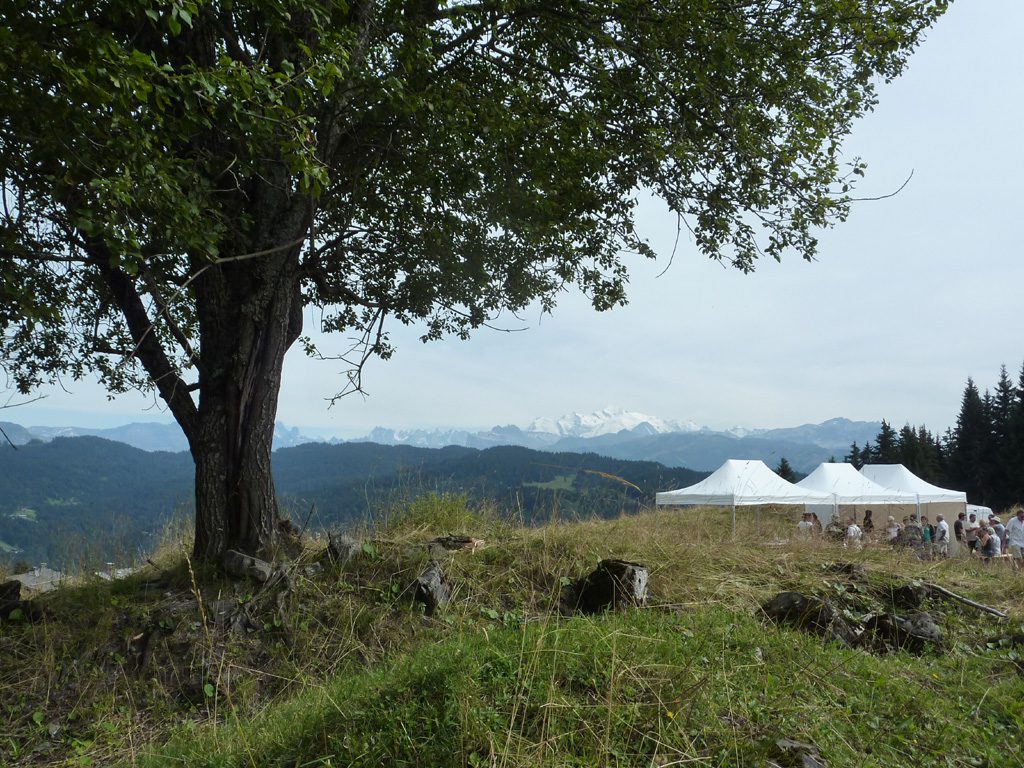 Arrivée à l'alpage