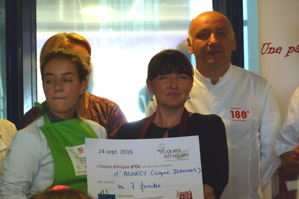 Equipe "La belle Epoque" Toque Ethique d'Or