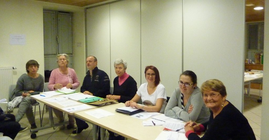 Les membres du collectif présents à l'Assemblée Générale