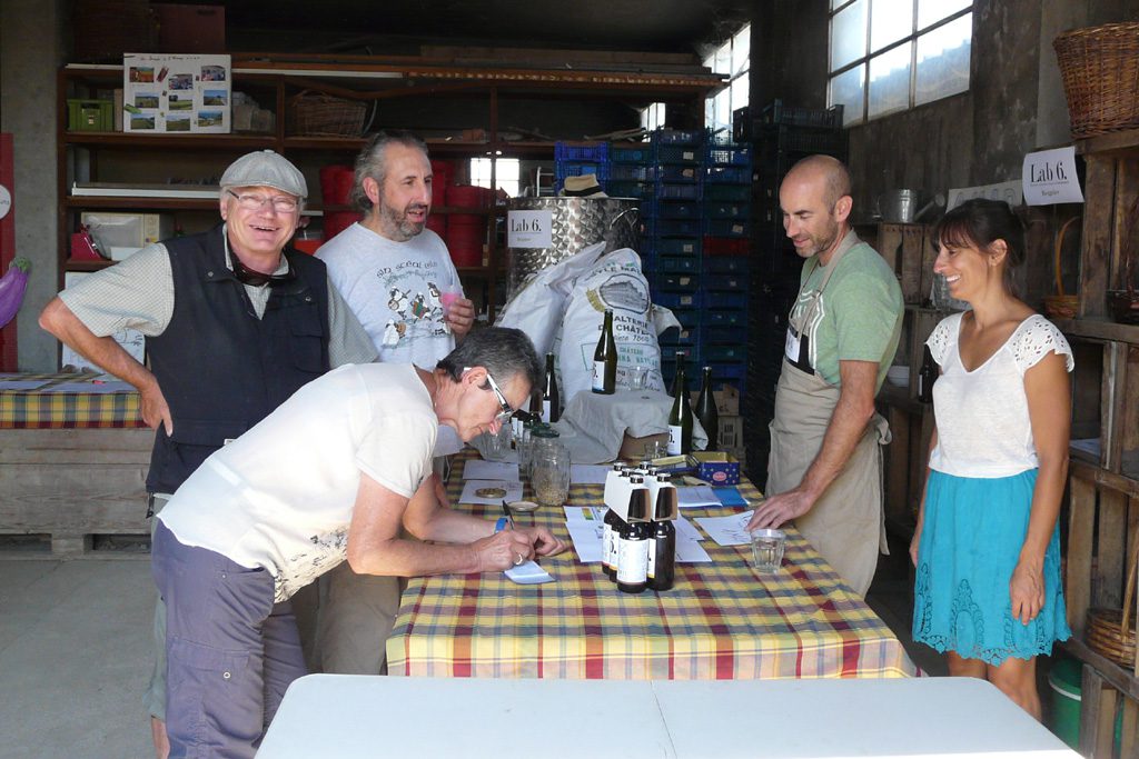 Les bières "Lab 6"